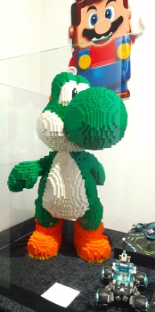 Mario und Joshi Lego Ausstellung