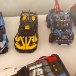 Lego Auto Fahrzeuge in der Ausstellung