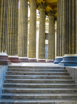 Stufen der Kasaner Kathedrale