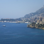 Blick auf Monaco - Monte Carlo
