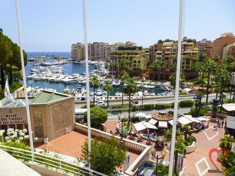 Monaco - Blick auf Fontvieille