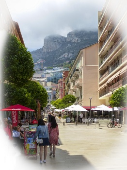 Monaco - Cafes & Geschäfte