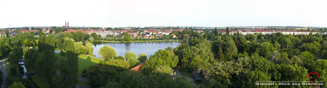 Stendal Stadtsee Panorama