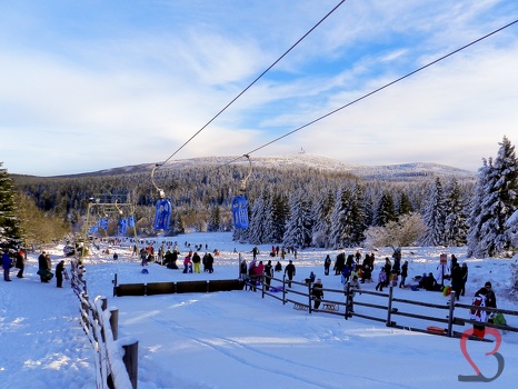 Winter Ski Anlage