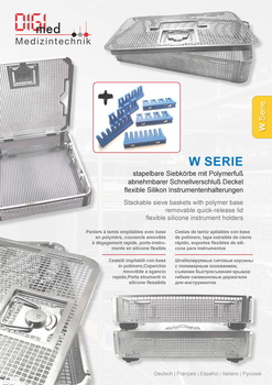 Siebkorb Silikonhalter Trays