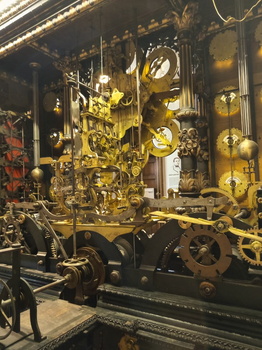 Uhrwerk der astronomischen Uhr