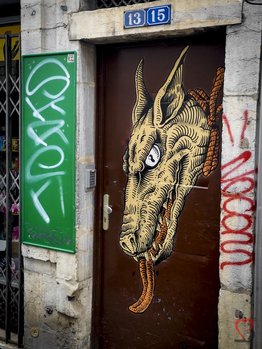 Wandmalerei aus Besancon