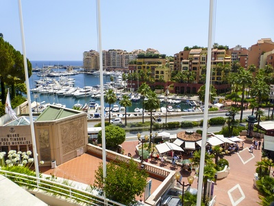 Monaco - Blick auf Fontvieille