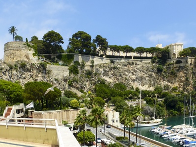 Monaco - Blick auf Le Palais Princier