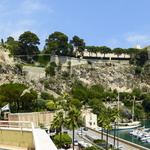 Monaco - Blick auf Le Palais Princier