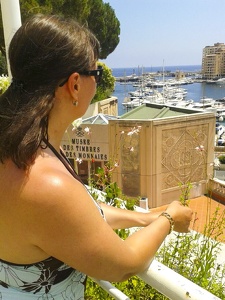 Monaco - Blick auf den Hafen