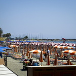 Strand von San Bartolomeo al Mare