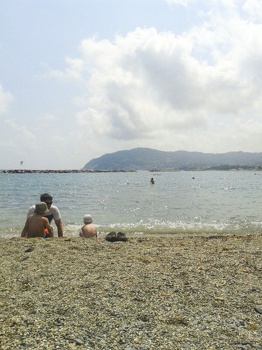 Strand von San Bartolomeo al Mare