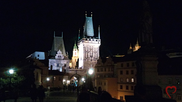 Blick auf das Prager Schloss Zentrum