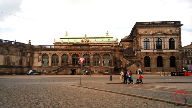 Bogengalerie in Dresden