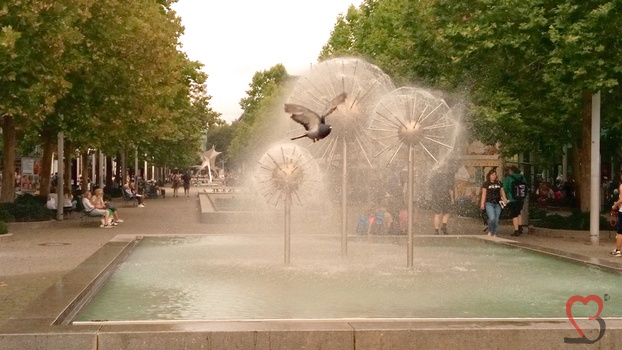 Brunnen auf der Prager Strasse