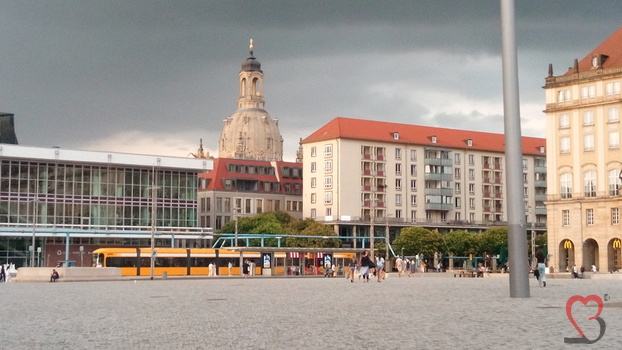 Strassenbahn in Dresden