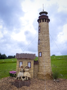 Leuchtturm im Strohpark