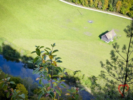 Hütte im Donautal