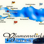 Bodensee als Karte