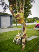 Der jährliche Strohpark mit Skulpturen aus Stroh in Schwenningen Heuberg.
(klick für Vollbild)