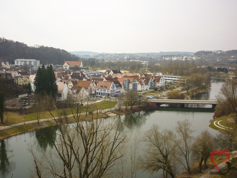 Blick auf Sigmaringen