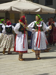 Tanzgruppe aus Polen beim Landesfest