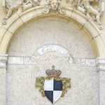 Wappen im Innenhof vom Schloss Sigmaringen
