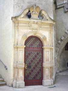 Tür im Schloss Sigmaringen