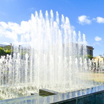 Springbrunnen am Leninplatz