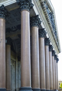 Säulen an der Isaakskathedrale