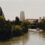 Donaukanal durch Wien