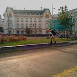 Skateboarder in Wien