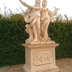 Statuen im Garten von Belvedere