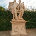 Figuren im Schloss Belvedere