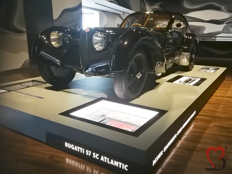 Bugatti SC Atalantic in der Autostadt Worlfsburg