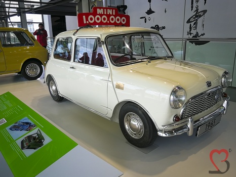 Mini 1965 Fahrzeug Museum Autostadt Wolfsburg