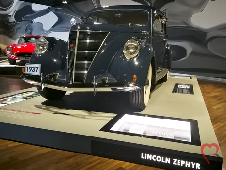Lincoln Zephyr Fahrzeug Museum Autostadt Wolfsburg