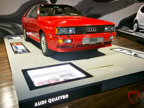 Audi Quattro Fahrzeug Museum Autostadt Wolfsburg