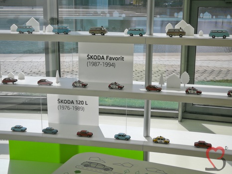 Skoda Fahrzeuge im Museum Autostadt Wolfsburg