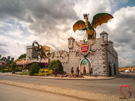 Drachenburg in Merlins Spiele Welt