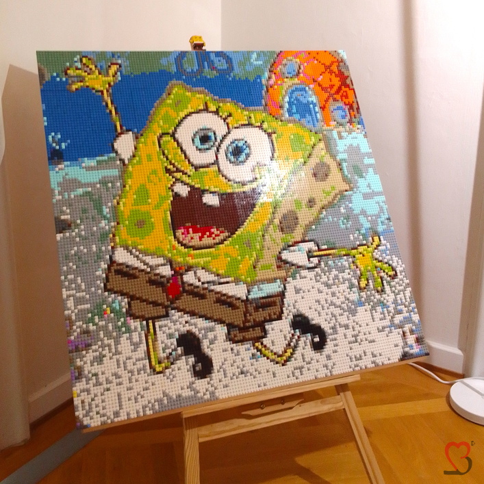 Spongebob Lego Bild