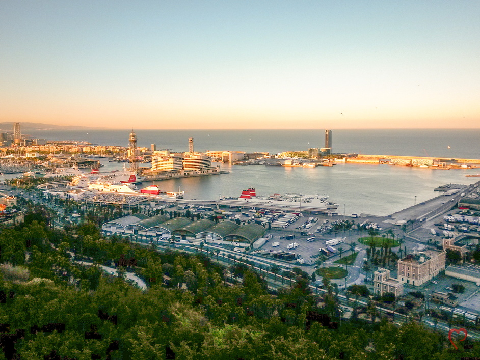 Barcelona Hafen