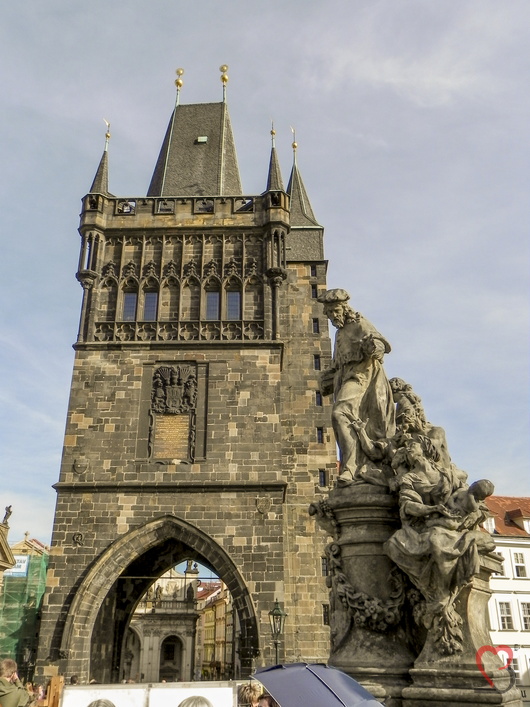 Karlsbrueckenturm-in-Prag