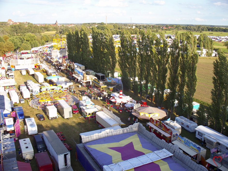 Rummelplatz von oben
