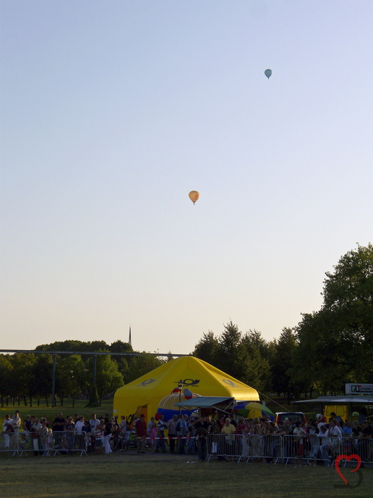 Ballons in der Luft