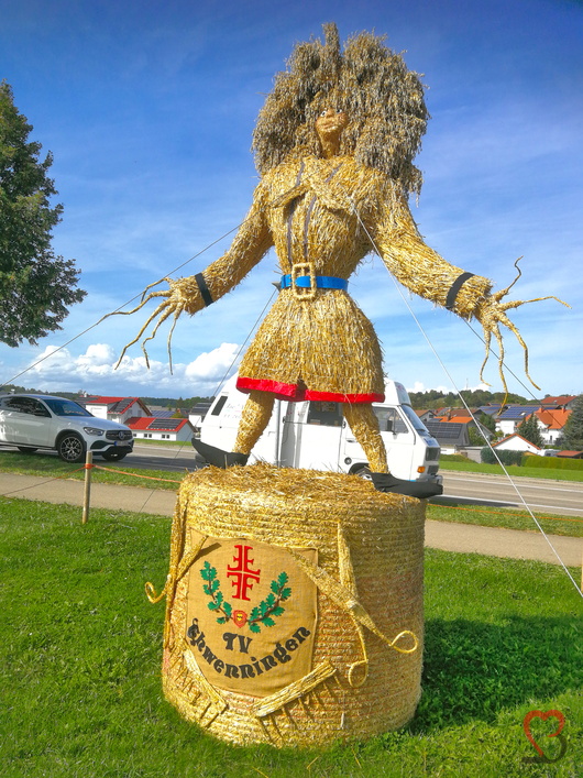 der Struwelpeter im Strohpark Schwenningen Heuberg