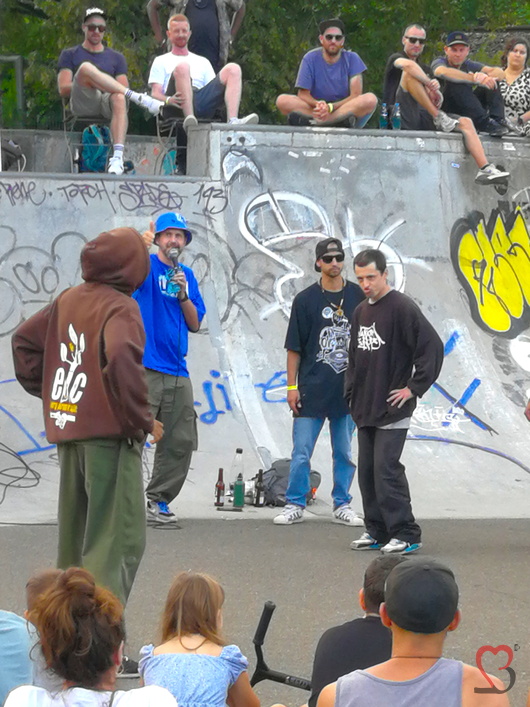 Breakdance B-Boy und B-Girl Battle