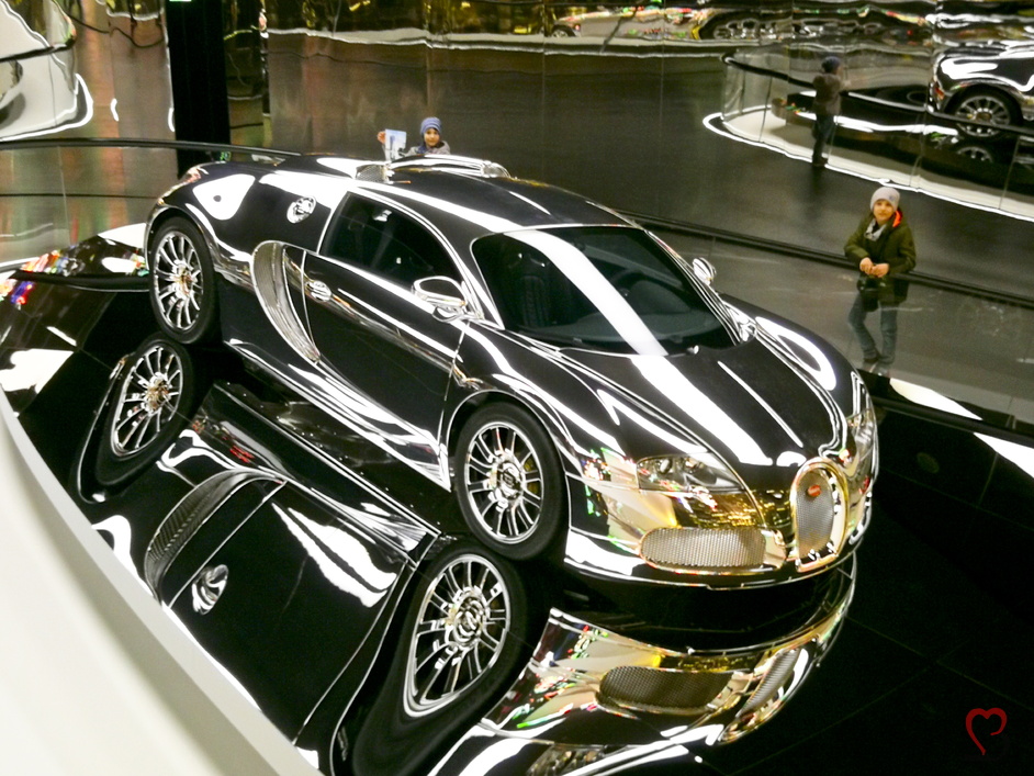 Bugatti Chiron Fahrzeug Museum Autostadt Wolfsburg